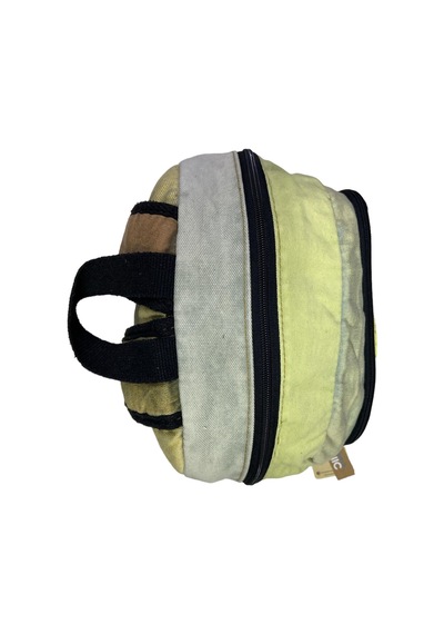 Old Cotton Cargo Kaliteli Vintage Disayn Sırt Gezi Çantası New Patchwork 5017 Koyu Kahverengi