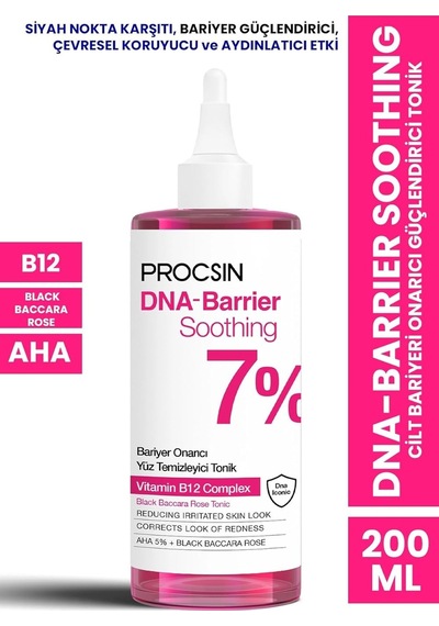 Procsın Dna-barrier Soothing Cilt Bariyeri Onarıcı Güçlendirici Yüz Temizleyici Tonik Sku: Smg8690010484123