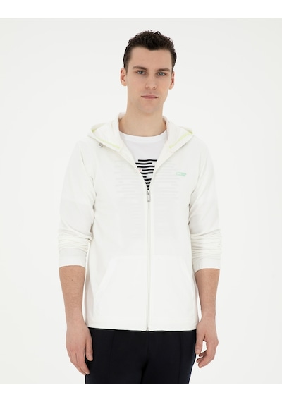 Pierre Cardin Erkek Beyaz Sweatshirt 50285410-vr013 Beyaz
