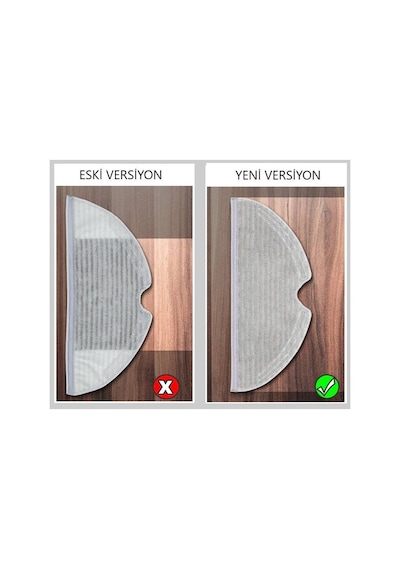 Xiaomi Vacuum Mop 2 Stytj03zhm Uyumlu 6 Adet Mop-tam Yüzey Mikrofiber