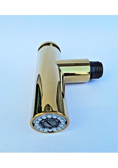 Yapıtaşı Yt251a Elit Altın Gold Spiralli Mutfak Evye Bataryası El Duşu 2fonksiyonlu 1 Adet