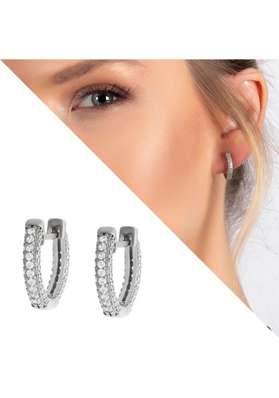 Tesbihane Starlight Diamond Zirkon Taşlı Mikro Halka Tasarım 925 Ayar Gümüş