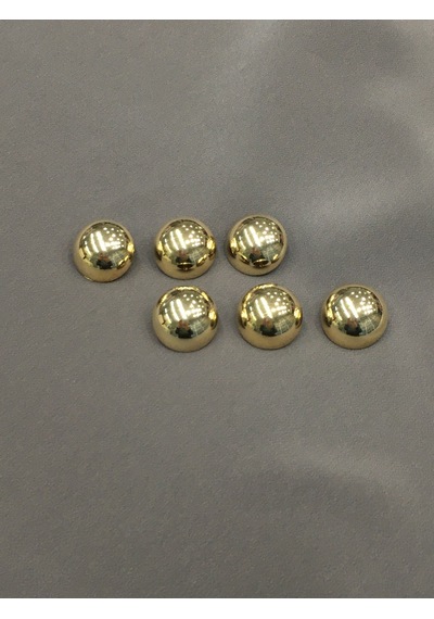 Kaban Trençkot Düğmesi Takımı Bombeli Gold 6 Lı Set 2,3 Cm 527715