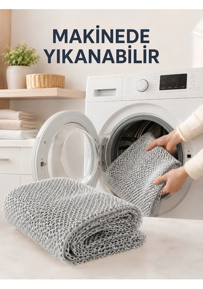 Beylini Halı Kaydırmazı Halı Altı Kaydırmaz Dolap Raf Örtüsü Kaymaz Örtü Toplanmayı Önler Halı Yolluk Tabanı