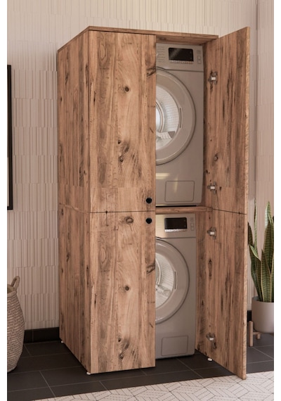 Çamaşır-Kurutma Makine Dolabı A.Çam Dlp003 Atlantikçam Çamaşır-Kurutma Makine Dolabı A.Çam Dlp003 Atlantikçam