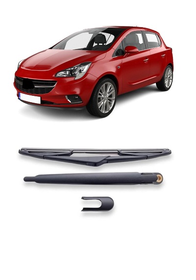 Opel Corsa E 2014-2019 Arka Cam Silecek Kolu Ve Süpürgesi Kapak Takımı 1273395