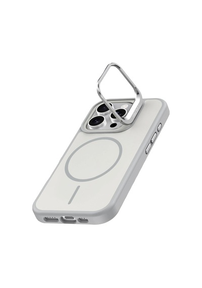 Apple Uyumlu iPhone 16 Pro Max Flexa Magsafe Kapak Beyaz