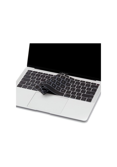 Laptop Apple Uyumlu MacBook Air 13inç Klavye Koruyucu Us-abd İngilizce Touchıd'li A1932 İle Uyumlu Pembe