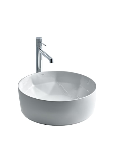 Lena E-2112 Tezgah Üstü Porselen Lavabo