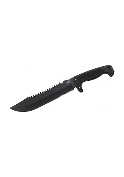 Sog F03t Kamp Tırtıklı Testereli Outdoor / Bıçak 39 Cm - Kauçuk Saplı