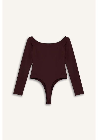 Defacto Uzun Kollu Body G5701ax25wnbr43 Bordo-br43
