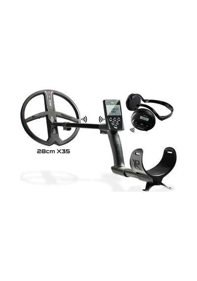 Xp Deus Dedektör Ana Ünite, Ws4 Kablosuz Kulaklık Ve 28cm X35 Başlık İle