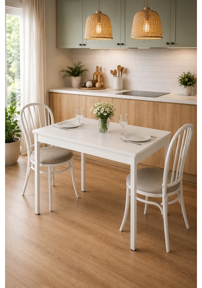 Beyaz Yemek Masası, Mutfak Masası, Çalışma Masası, Metal Ayaklı Masa, Bilgisayar Masası 70x70 Beyaz Yemek Masası, Mutfak Masası, Çalışma Masası, Metal Ayaklı Masa, Bilgisayar Masası 70x70