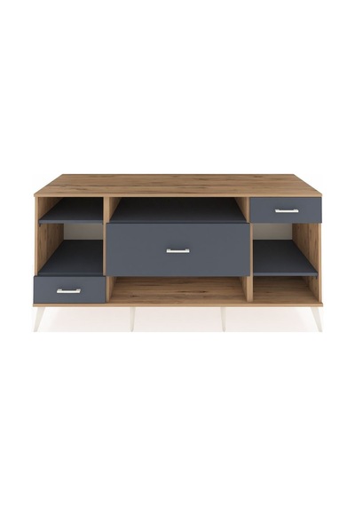 Kronos Konsol 4 Raflı 3 Çekmeceli 176x59x83 Çam-antrasit/antrasit Antrasit/antrasit Kronos Konsol 4 Raflı 3 Çekmeceli 176x59x83 Çam-antrasit/antrasit Antrasit/antrasit