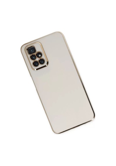 Newface Xiaomi Redmi 10 2022 Kılıf Volet Silikon - Beyaz