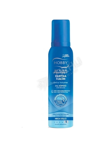 2 Adet Hobby Saç Köpüğü Extra Hacim 150 Ml