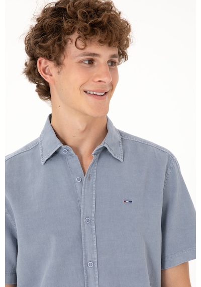 U.s. Polo Assn. Erkek Mavi Gömlek Kısa Kollu 50304955-vr036 Mavi U.s. Polo Assn. Erkek Mavi Gömlek Kısa Kollu 50304955-vr036 Mavi