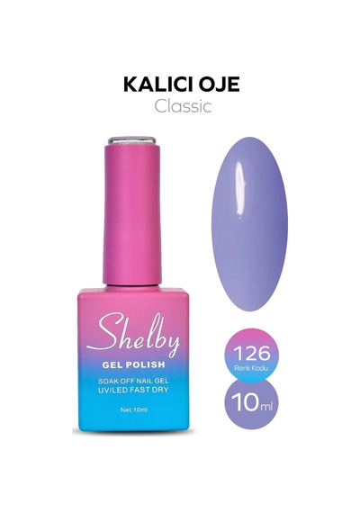 Shelby 10 Ml. A126 Kalıcı Oje