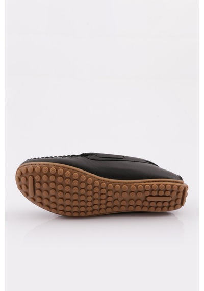Dgn K105 Kadin Aksesuarli Loafer Ayakkabi K105-1774-R1534 Siyah
