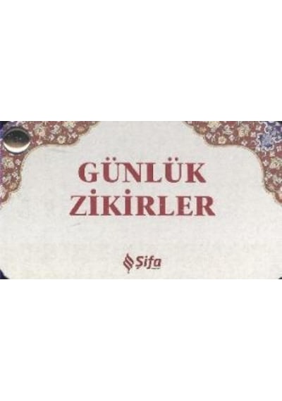 Günlük Zikirler (Kartela) - Ensar Arslan - Şifa Yayınevi