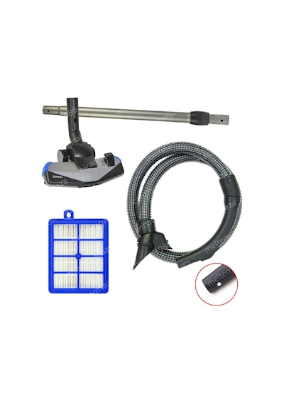 Philips Uyumlu Fc 9214 Süpürge Telli Hortum Triactive Başlık Boru Filtre