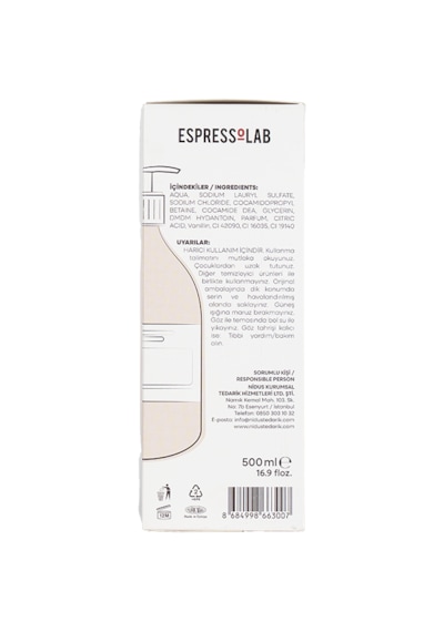 Espressolab Kahve Kokulu Sıvı Sabun 500 ML