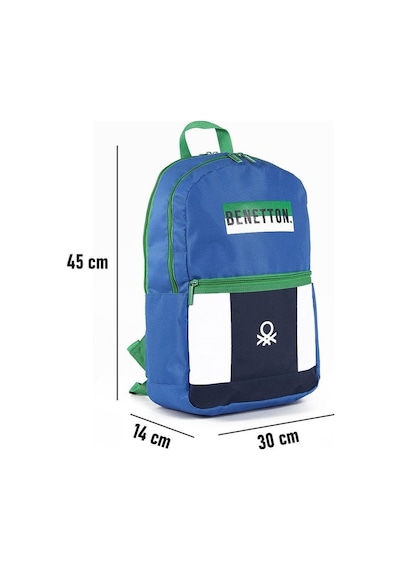 United Colors Of Benetton Çift Bölmeli İlkokul Çantası 04275