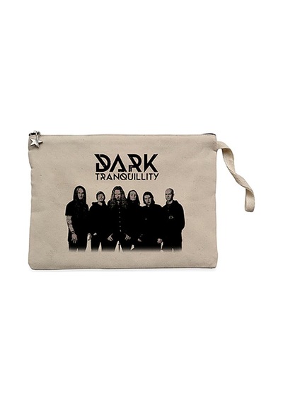 Dark Tranquillity Grup Krem Clutch Cüzdan / El Çantası Krem
