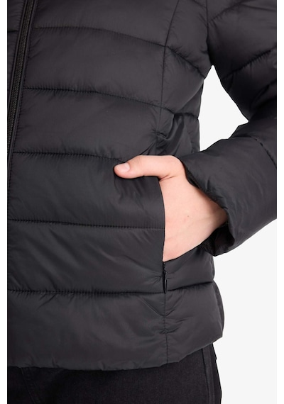 Defacto Su Geçirmez Regular Fit Dik Yaka Fermuarlı Şişme Mont E8689ax25aubk27 Siyah