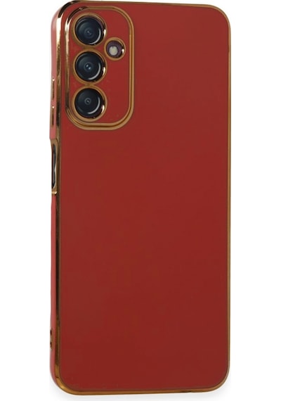 Samsung Uyumlu Galaxy A15 Kılıf Volet Luxury Seri Kamera Korumalı Silikon Kapak