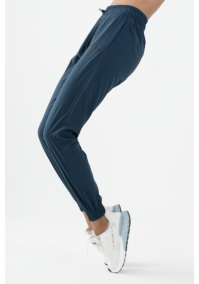 Maraton Active Regular Kadın Dönüşlü Lastik Paça Fitness Navy Pantolon 22174-navy Lacivert