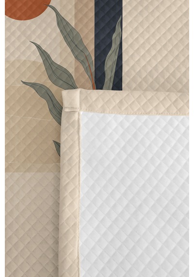 Geometrik Krem Genç Odası Tek Kişilik Pike Takımı - Bohem Lacivert 160x220 Cm Kapitone Yatak Örtüsü Kavrulmuş Meltem Gölgeliği Geometrik Krem Genç Odası Tek Kişilik Pike Takımı - Bohem Lacivert 160x220 Cm Kapitone Yatak Örtüsü Kavrulmuş Meltem Gölgeliği