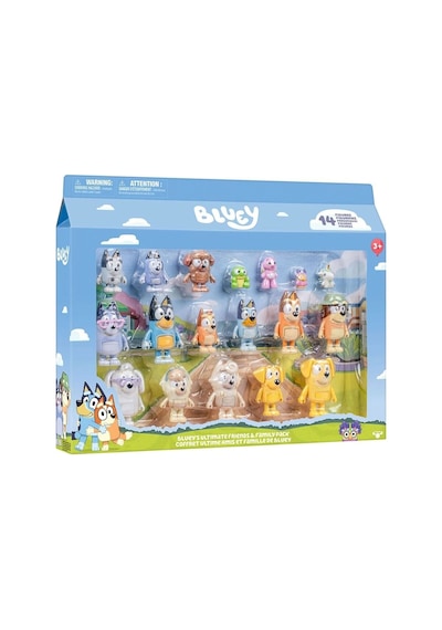 Bluey 19116 Bluey Ultimate Aile Ve Arkadaş 18li Figür Set