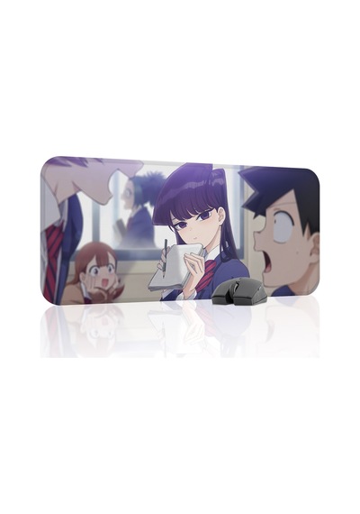 Komi Can't Communicate Dikişli Kauçuk Oyuncu Mousepad V4 - 70x30 Xl Gaming Mouse Pad
