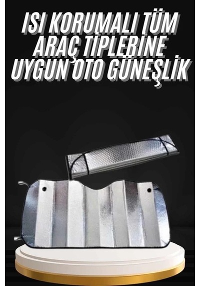 Katlanabilir Güneşlik Koruyucu 1 Adet Araba Güneşliği Diğer