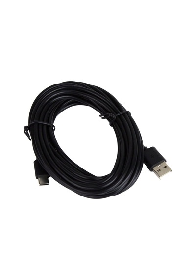 Cr70 5 Metre Usb-a'dan Type-c'ye Hızlı Şarj Ve Data Kablosu Ekstra Uzun, Dayanıklı Araç/güvenlik Kamerası Ve Ev Şarj Kablosu