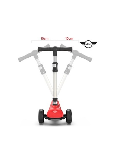 3 Tekerlekli Katlanabilir Scooter, 50 Kg Taşıma Kapasitesi Açık Mavi