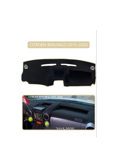Cıtroen Berlingo 2015-2020torpido Koruma Halısı Bej Kenar