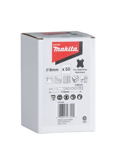 Makita Sds Plus Uç 12x160 D-62072 Paket 50 Adet !!!