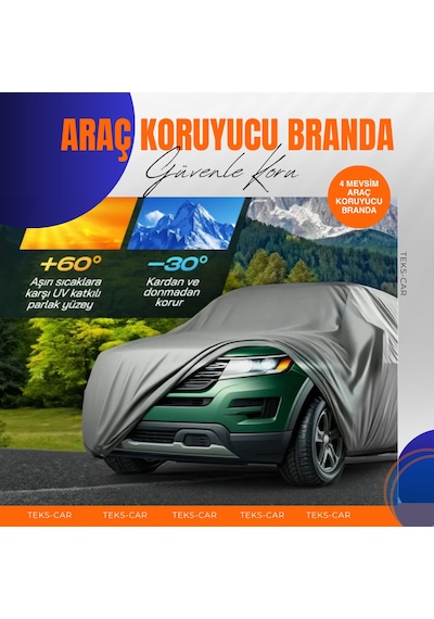 Oto Branda Tüm Binek Araçlara Uyumlu Oto Araba Brandası Örtüsü
