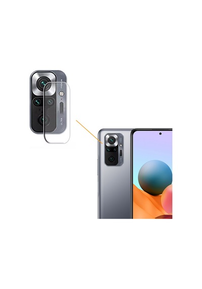 Nettech Xiaomi Redmi Note 10 Uyumlu Kamera Cam Koruyucu