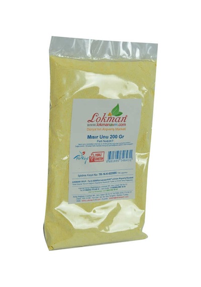 Mısır Unu 200 Gr Paket