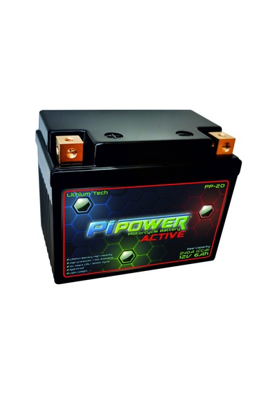 Pipower Active Compact 12v 6ah Lithium Lifepo4 Lityum Motosiklet