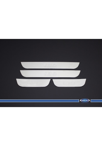 Hyundai İ30 Krom Kapı Eşiği 4 Prç. 2012 -2016 Omsa İ30 Logolu