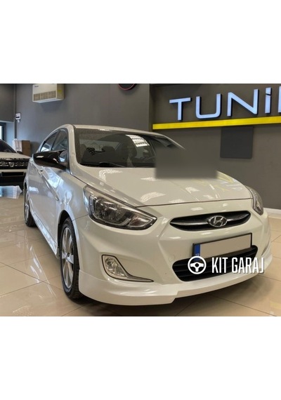Hyundai Accent 2011-2019 Ön Ek Plastik Boyasız