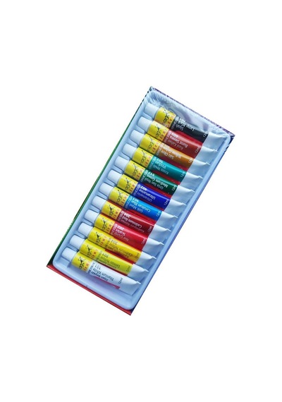 Akrilik Boya 12 Renk 12X12Ml Fanart 12 Li Akrilik Boya 1 Paket