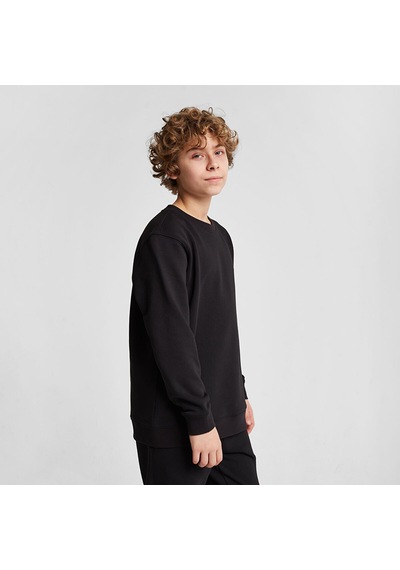 Lescon Siyah Çocuk Kapüşonlu Sweatshirt 25s-3267-25n
