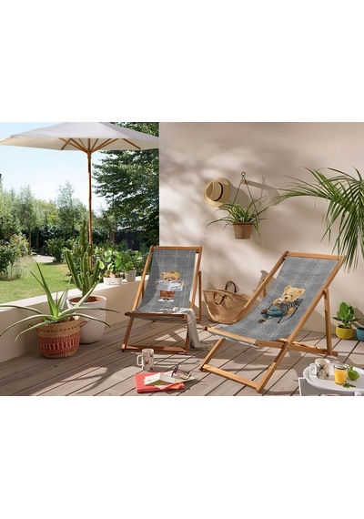 Bluehomeconcept Adawall Picniker Teddy Katlanabilir Şezlong