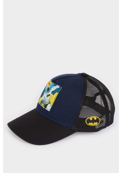 DeFacto Erkek Çocuk Batman Pamuklu Cap Şapka X0306A625SMNV77