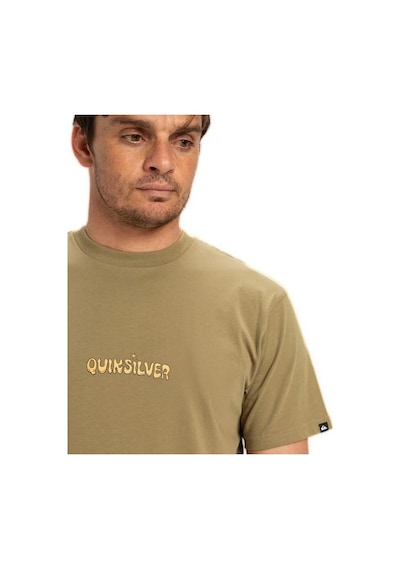 Quiksilver Eqyzt08049-26114 Ev Disconnect Effects Ss Erkek Spor Tişört Yeşil